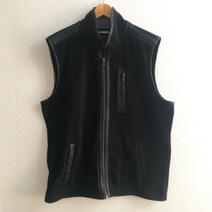 INC Faux Leather Performance Vest